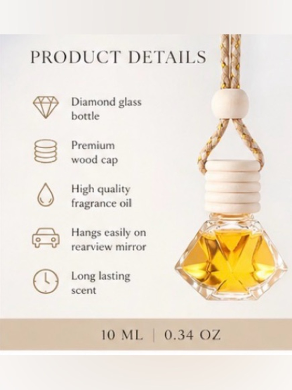 Sacred Journey Car Diffuser | Lavender Vanilla - Picture 4 of 7